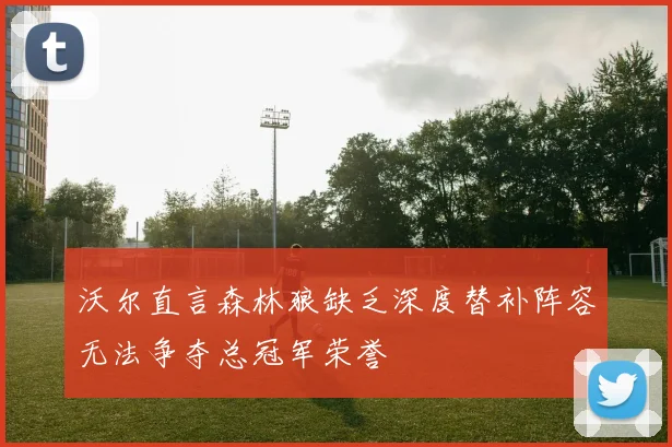沃尔直言森林狼缺乏深度替补阵容无法争夺总冠军荣誉